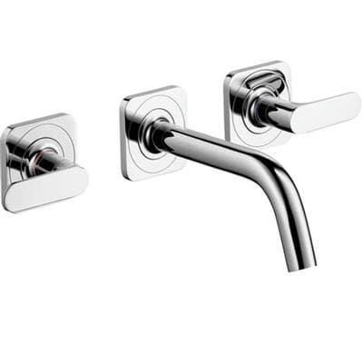 Axor Citterio M Wall-mounted Widespread Faucet Trim, 1.2 GPM - Chrome by Axor
