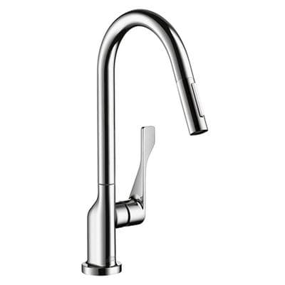 Axor Citterio Higharc Kitchen Faucet 2-Spray Pull-down, 1.75 GPM - Chrome by Axor