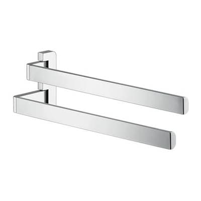 Axor Universal Softsquare Dual Towel Bar in - Chrome by Axor
