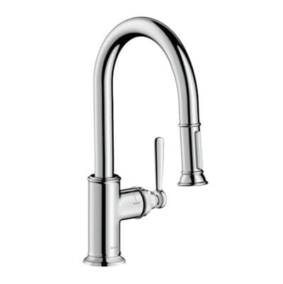 Axor Montreux Prep Kitchen Faucet 2-Spray Pull-down, 1.75 GPM - Chrome by Axor