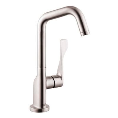 Axor Citterio Bar Faucet, 1.5 GPM - Steel Optic by Axor
