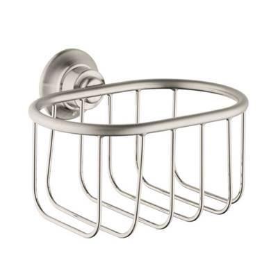 AXOR Montreux Shower Basket in Brushed Nickel by Axor