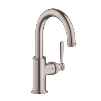 AXOR Montreux Bar Faucet, 1.5 GPM in Steel Optic by Axor
