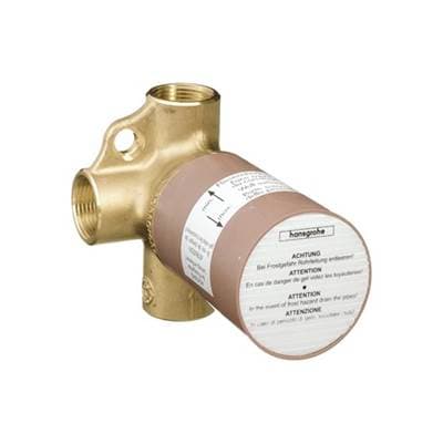 Axor Rough, Trio 2-Way Diverter with Shut-Off, 3/4'' by Axor