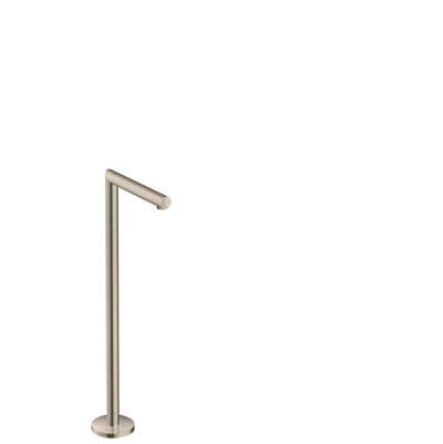 Axor Uno Tub Spout Freestanding - Brushed Nickel by Axor