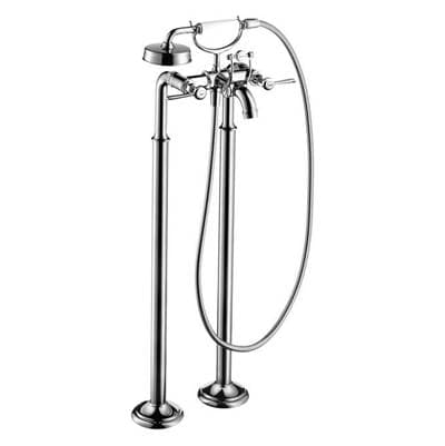 Axor Montreux 2-Handle Freestanding Tub Filler Trim with Lever Handles and 1.8 GPM Handshower in... by Axor
