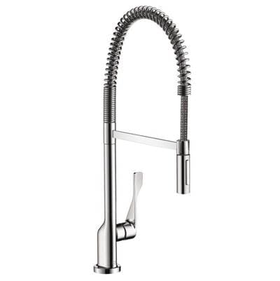 Axor Citterio Semi-pro Kitchen Faucet 2-Spray, 1.5 GPM - Chrome by Axor