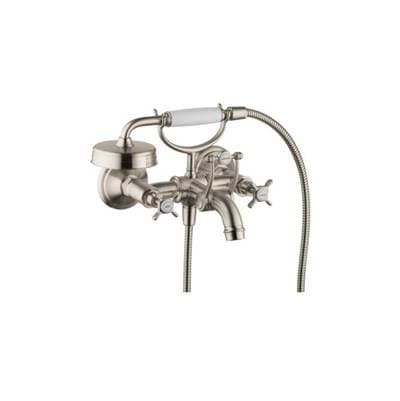 Axor Montreux 2-Handle Wall-mounted Tub Filler with Cross Handles and 1.8 GPM Handshower in -... by Axor