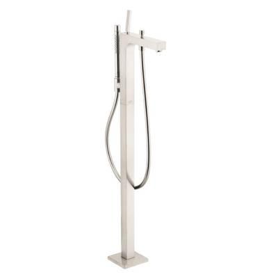 AXOR Citterio Freestanding Tub Filler Trim with 1.75 GPM Handshower in Brushed Nickel by Axor