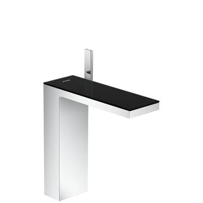 Axor Myedition Single-hole Faucet 230, 1.2 GPM in Chrome / Black Glass - Chrome Black Glass by Axor