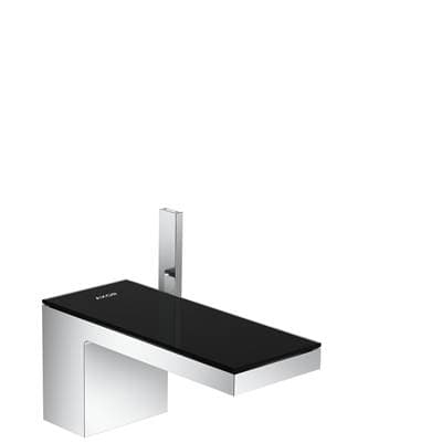 Axor Myedition Single-hole Faucet 70, 1.2 GPM in Chrome / Black Glass - Chrome Black Glass by Axor