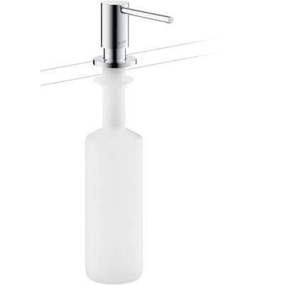 AXOR Uno Soap Dispenser in Steel Optic by Axor