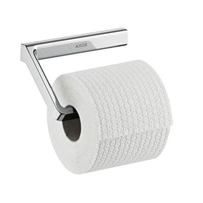 Axor Universal Softsquare Toilet Paper Holder Without Cover in - Chrome