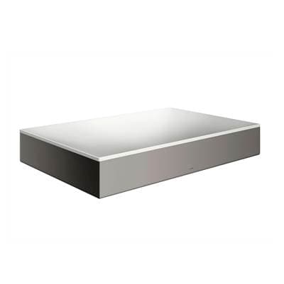 Axor Suite Sinks Square Sink Without Overflow, 23 5/8'' X 15 3/4'' - Polished Black Chrome by Axor