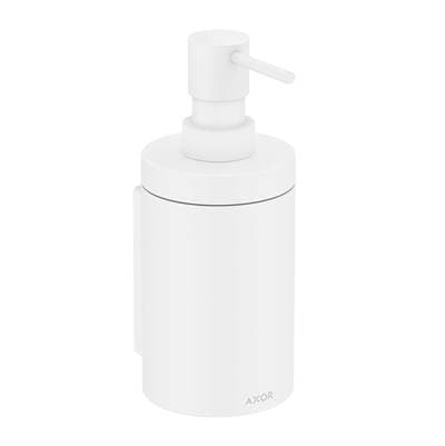 Axor Universal Circular Liquid Soap Dispenser in - Matte White