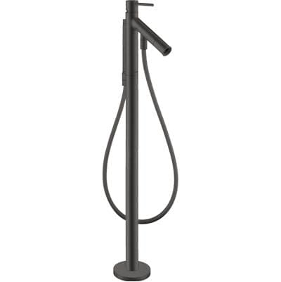 Axor Starck Freestanding Tub Filler Trim with 1.75 GPM Handshower - Brushed Black Chrome by Axor
