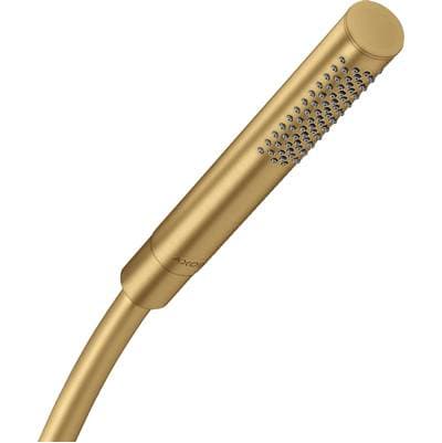 Axor Starck Baton Handshower 1-Jet, 2.5 GPM in - Brushed Gold Optic by Axor