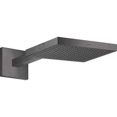 Axor Showersolutions Showerhead 240 1-Jet with Showerarm Trim, 2.5 GPM - Brushed Black Chrome by Axor