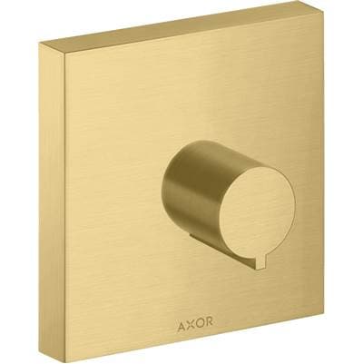 Axor Showersolutions Volume Control Trim 5'' X 5'' in - Brushed Gold Optic by Axor