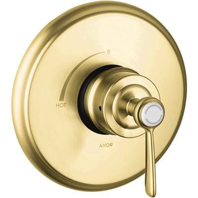 Axor Montreux Pressure Balance Trim - Brushed Gold Optic by Axor