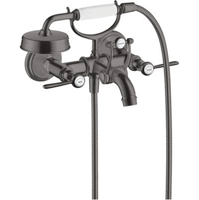 Axor Montreux 2-Handle Wall-mounted Tub Filler with Lever Handles and 1.8 GPM Handshower in -... by Axor