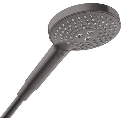 AXOR ShowerSolutions Handshower 120 3-Jet, 1.75 GPM in Brushed Black Chrome