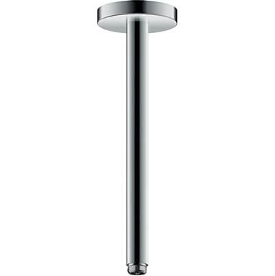 Axor Showersolutions Extension Pipe for Ceiling Mount, 12'' in - Chrome
