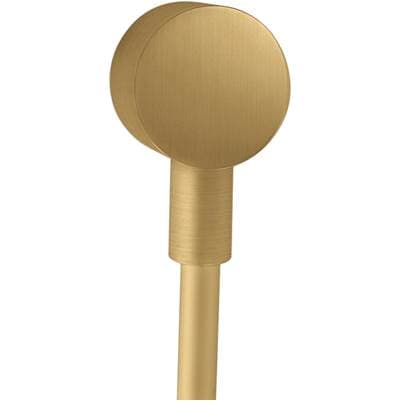 Axor Showersolutions Wall Outlet with Check Valves - Brushed Gold Optic by Axor