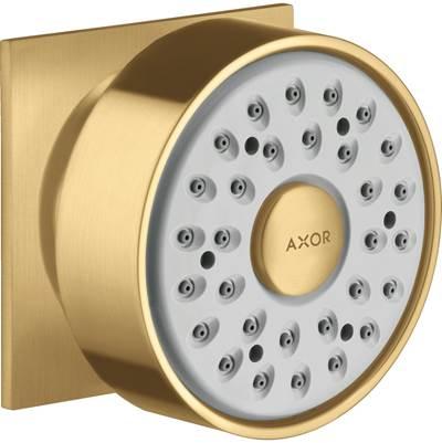 AXOR Starck Bodyspray Square in Brushed Gold Optic