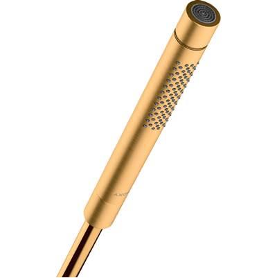 AXOR Starck Baton Handshower 2-Jet, 2.5 GPM in Brushed Gold Optic by Axor