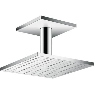Axor Showersolutions Showerhead 250 Square 2-Jet Ceiling Connection, 1.75 GPM - Chrome by Axor