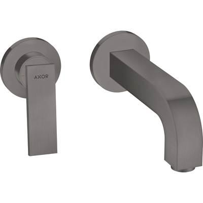 AXOR Citterio Wall-Mounted Single-Handle Faucet Trim, 1.2 GPM in Brushed Black Chrome