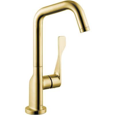 Axor Citterio Bar Faucet, 1.5 GPM - Brushed Gold Optic by Axor