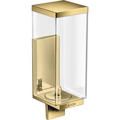 AXOR Universal Rectangular  Soap Dispenser in Polished Gold Optic by Axor
