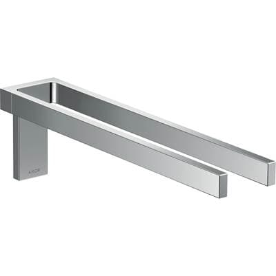 Axor Universal Rectangular Towel Holder Twin-handle in - Chrome by Axor