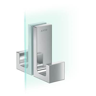 Axor Universal Rectangular Shower Door Handle - Chrome