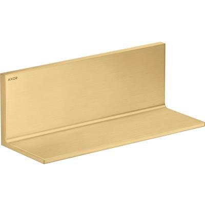 AXOR Universal Rectangular  Shelf, 12'' in Brushed Gold Optic