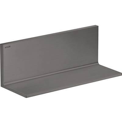 AXOR Universal Rectangular  Shelf, 12'' in Brushed Black Chrome by Axor