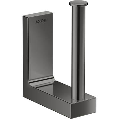AXOR Universal Rectangular  Spare Roll Holder in Polished Black Chrome
