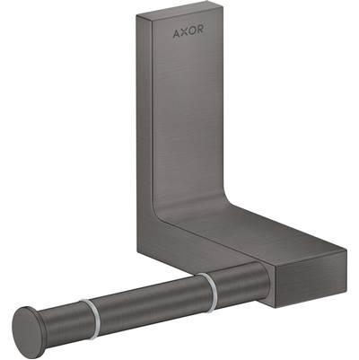 AXOR Universal Rectangular  Toilet Paper Holder in Brushed Black Chrome by Axor