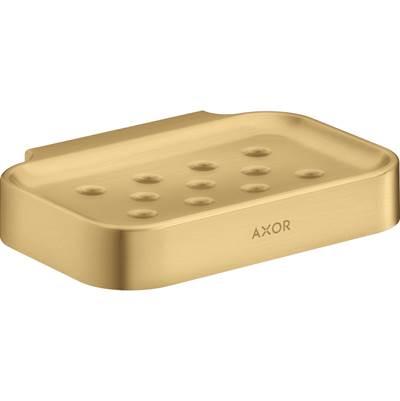 AXOR Universal Circular Soap dish  in Brushed Gold Optic by Axor
