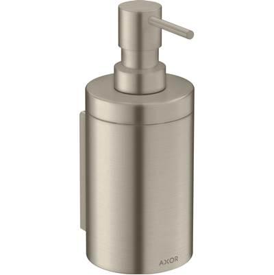 AXOR Universal Circular Soap dispenser  in Brushed Nickel by Axor
