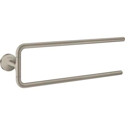 AXOR Universal Circular Double Towel Bar, 20'' in Brushed Nickel
