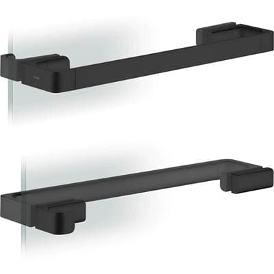 Axor Universal Softsquare Shower Door Handle - Matte Black by Axor