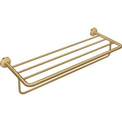 AXOR Universal Circular Towel Rack, 24'' in Brushed Gold Optic