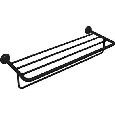 AXOR Universal Circular Towel Rack, 24'' in Matte Black