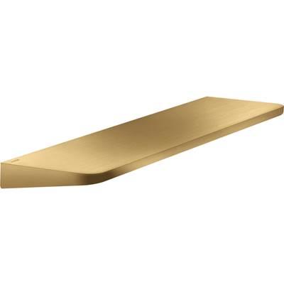 AXOR Universal Circular Shelf, 16'' in Brushed Gold Optic by Axor