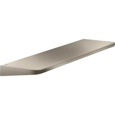 AXOR Universal Circular Shelf, 16'' in Brushed Nickel by Axor