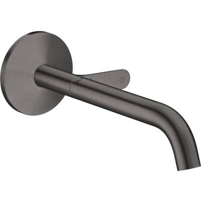 Axor ONE Wall-mounted Single-handle Faucet Select, 1.2 GPM - Brushed Black Chrome