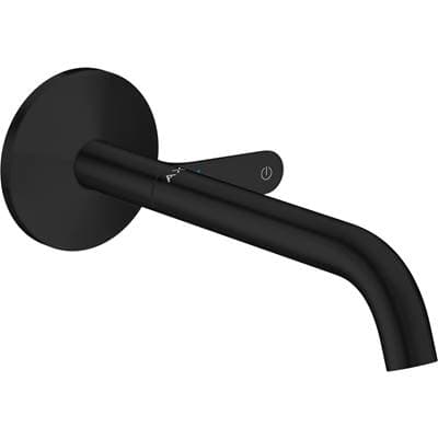 Axor ONE Wall-mounted Single-handle Faucet Select, 1.2 GPM - Matte Black